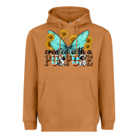 Meerkat created with a purpose Heavyweight Hoodie - texasbilliewilder