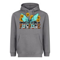 Storm created with a purpose Heavyweight Hoodie - texasbilliewilder