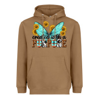 Toasted Coconut created with a purpose Heavyweight Hoodie - texasbilliewilder