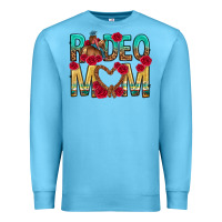 Ocean Blue rodeo mom mothers day Premium Sweatshirt - texasbilliewilder
