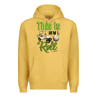Antique Gold this is how i roll Premium Hoodie - Artiststas
