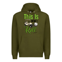 Army Green this is how i roll Premium Hoodie - Artiststas