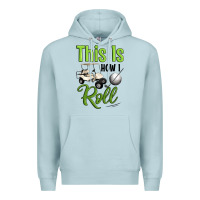 Blue Mist this is how i roll Premium Hoodie - Artiststas
