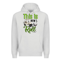 Dove Grey this is how i roll Premium Hoodie - Artiststas