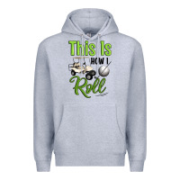 Heather Grey this is how i roll Premium Hoodie - Artiststas