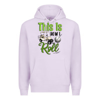Lilac this is how i roll Premium Hoodie - Artiststas