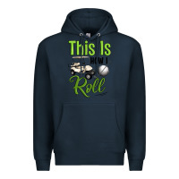 Navy this is how i roll Premium Hoodie - Artiststas