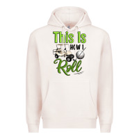 Pale Pink this is how i roll Premium Hoodie - Artiststas