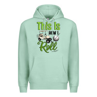 Seafoam this is how i roll Premium Hoodie - Artiststas