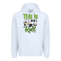 White this is how i roll Premium Hoodie - Artiststas