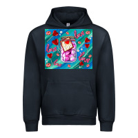 Navy sugar with love Urban Hoodie - AdoDesignShop