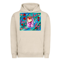 Pigment French Oak sugar with love Urban Hoodie - AdoDesignShop