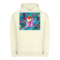 Pigment Pistachio sugar with love Urban Hoodie - AdoDesignShop