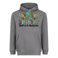 Storm dont stop believing Heavyweight Hoodie - texasbilliewilder