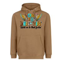 Toasted Coconut dont stop believing Heavyweight Hoodie - texasbilliewilder
