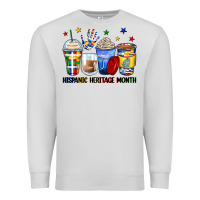 Hispanic Heritage Month Coffee Cups Premium Sweatshirt | Teevron
