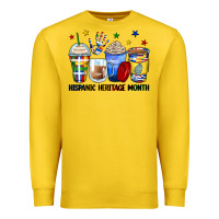 Lemon hispanic heritage month coffee cups Premium Sweatshirt - Zillion Design Studio