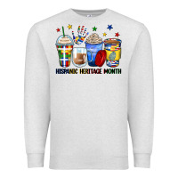 Oatmeal Heather hispanic heritage month coffee cups Premium Sweatshirt - Zillion Design Studio