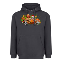 Smoke christmas gingerbread truck Heavyweight Hoodie - Zillion Design Studio