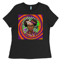 Black halloween african girl Ladies Tee - BarkalooDesign