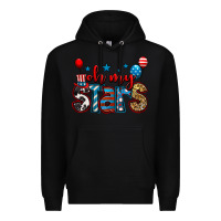 Black oh my stars 4th of july Premium Hoodie - Jasminsmagicworld