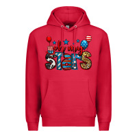 Cardinal oh my stars 4th of july Premium Hoodie - Jasminsmagicworld