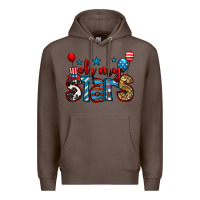 Coffee oh my stars 4th of july Premium Hoodie - Jasminsmagicworld