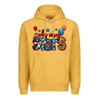 Mustard oh my stars 4th of july Premium Hoodie - Jasminsmagicworld