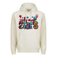 Oatmeal Heather oh my stars 4th of july Premium Hoodie - Jasminsmagicworld