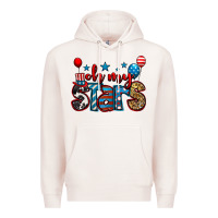 Pale Pink oh my stars 4th of july Premium Hoodie - Jasminsmagicworld