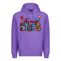Purple oh my stars 4th of july Premium Hoodie - Jasminsmagicworld