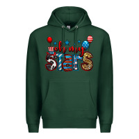 Sports Green oh my stars 4th of july Premium Hoodie - Jasminsmagicworld