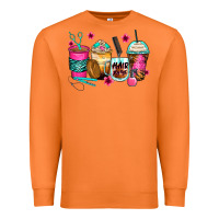 Carrot hairstylist coffee cups Premium Sweatshirt - Zillion Design Studio