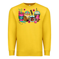 Lemon hairstylist coffee cups Premium Sweatshirt - Zillion Design Studio