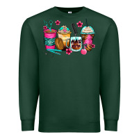 Sports Green hairstylist coffee cups Premium Sweatshirt - Zillion Design Studio
