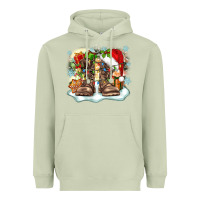 Matcha army christmas Heavyweight Hoodie - Zillion Design Studio