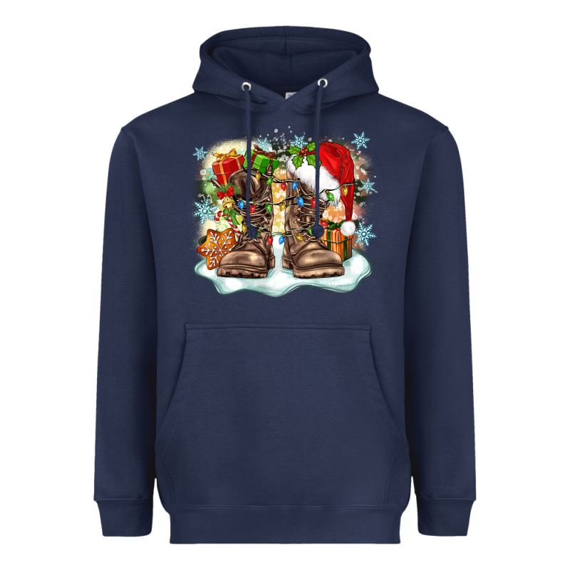 Army Christmas Heavyweight Hoodie by Zillion Design Studio | Teevron