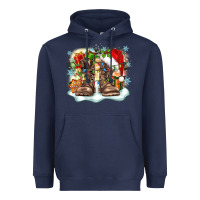 Navy army christmas Heavyweight Hoodie - Zillion Design Studio