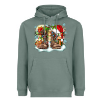 Sage army christmas Heavyweight Hoodie - Zillion Design Studio