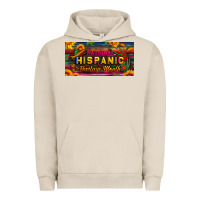 Pigment French Oak national hispanic heritage month license plate Urban Hoodie - BundleAndBundleShop
