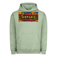 Pigment Oil Green national hispanic heritage month license plate Urban Hoodie - BundleAndBundleShop