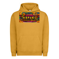 Pigment Peanut Butter national hispanic heritage month license plate Urban Hoodie - BundleAndBundleShop