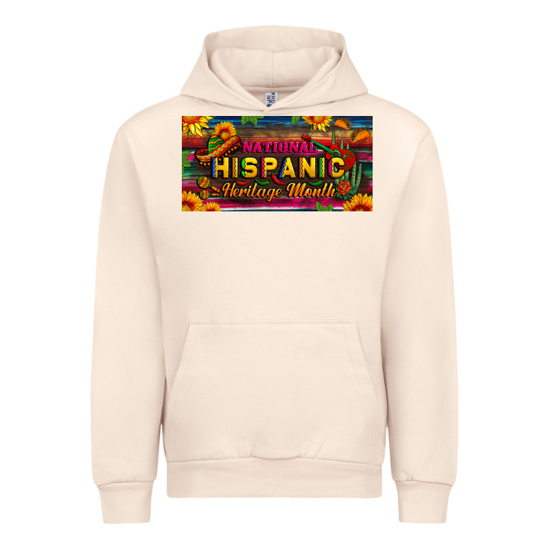 National Hispanic Heritage Month License Plate Urban Hoodie by BundleAndBundleShop | Teevron