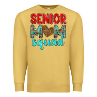 Antique Gold senior mom squad Premium Sweatshirt - texasbilliewilder