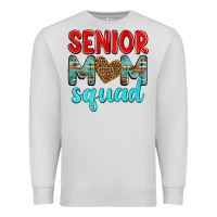 Dove Grey senior mom squad Premium Sweatshirt - texasbilliewilder