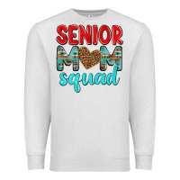 Oatmeal Heather senior mom squad Premium Sweatshirt - texasbilliewilder