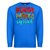 True Royal senior mom squad Premium Sweatshirt - texasbilliewilder