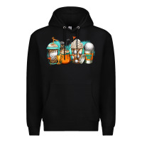 Black golf coffee cups Premium Hoodie - Jasminsmagicworld