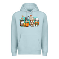 Blue Mist golf coffee cups Premium Hoodie - Jasminsmagicworld