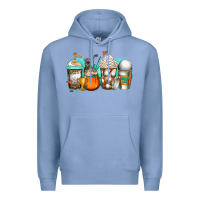 Colony Blue golf coffee cups Premium Hoodie - Jasminsmagicworld